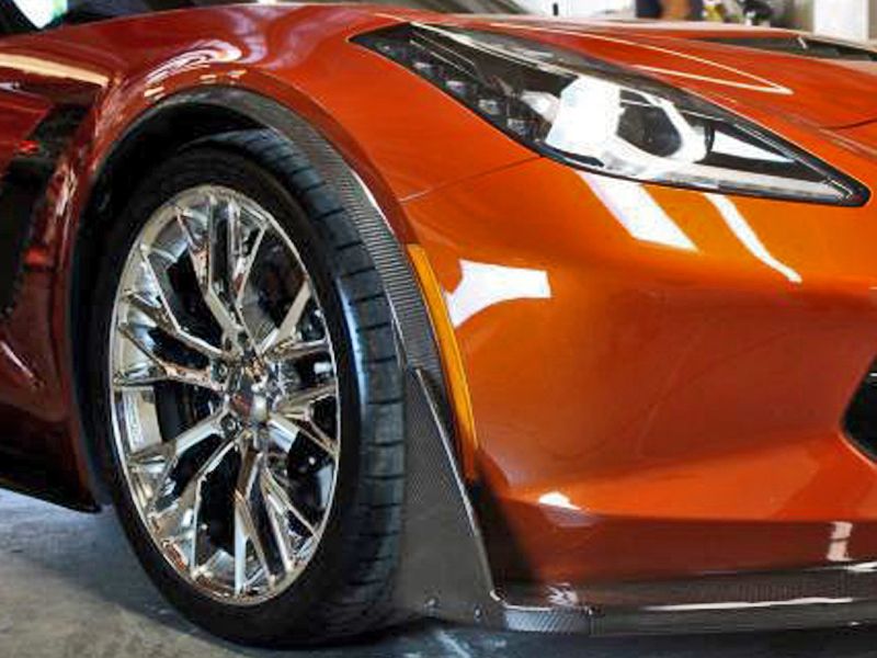 APR Corvette C7 Z06 Carbon Fiber Wheel Arches